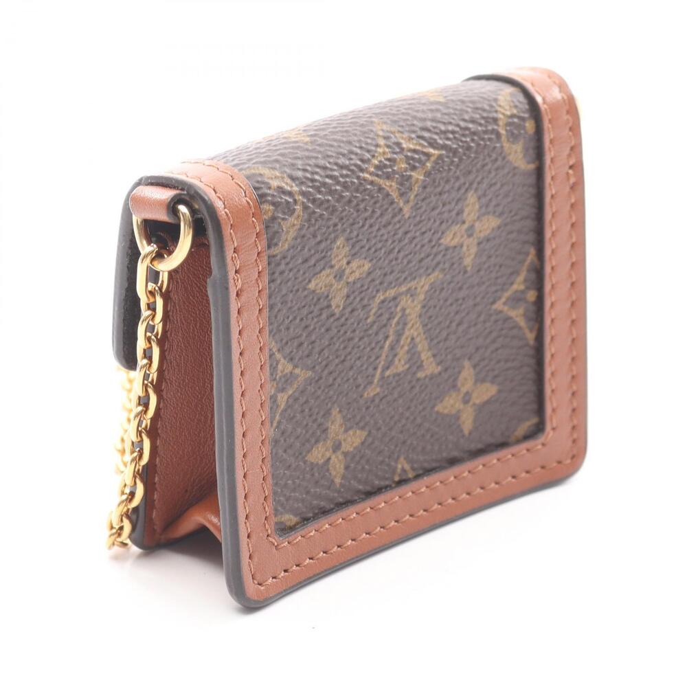 Louis Vuitton Reverse Bag brown leather Monogram beige Shoulder Dauphine